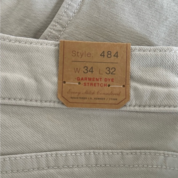 NWT J. Crew Men’s Garmet Dye Stretch Pants 34/32